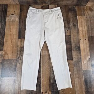 Frank & Eileen Murphy Billion Dollar Pants Stretch Cement Womens Medium LAB600